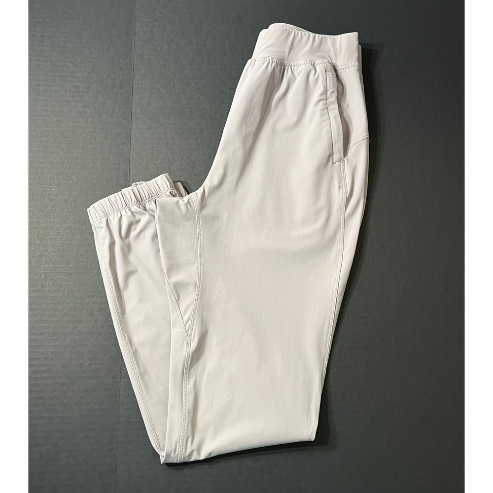 Athleta Jogger Pants Womens Small Gray Zipper Ankle Activewear Pockets